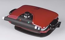 George Foreman GRP90WGR Next Grilleration Removable-Plate Grill with 5 Plates, Red