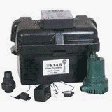 Flint Walling/Star SB12DCC Battery Backup Sump Pump