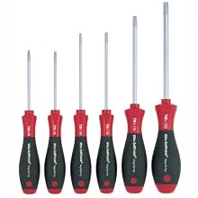 Wiha 36290 6-Piece Torx MagicSpring Screwdriver Set with Soft Finish Handles