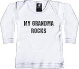 Rebel Ink Baby Infants' My Grandma Rocks Long Sleeve Tee T-Shirt