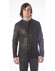 John Varvatos Mens Jacket Black Sz 48 L560M3-Y494