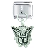 Gargoyle Silver Italian Charms Bracelet Link