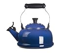 Le Creuset Enamel-on-Steel 1-4/5-Quart Whistling Kettle, Cobalt