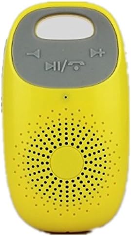 FunPay Portable Wireless Mini Waterproof Bathing Speaker for Phones (Lemon Yellow)