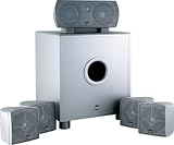 Dual LHT1000S 6-Piece Home Theater Speaker System, Silver
