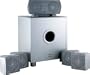 Dual LHT1000S 6-Piece Home Theater Speaker System, Silver
