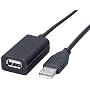 ELECOM USB2.0���������G�N�X�e���_�[�P�[�u�� 5.0m USB2-EXA50