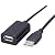 ELECOM USB2.0準拠延長エクステンダーケーブル 5.0m USB2-EXA50