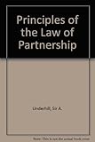 Principles of the law of partnership