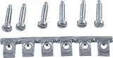 Gibson Nashville TOM Replacement Saddles (6) w/Screws, Chrome