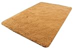 Modern Indian Gold Shaggy Rugs ILP009