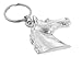 Horse head pewter keyring with presentation box.
