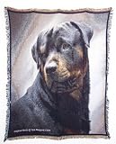 ROTTWEILER Portrait Afghan Throw Blanket #M Rottweilers