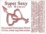 Love Potion® UNscented Pheromone Blend for Women: SUPER SEXY - 1/3 fl.oz. (10ml)