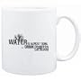 Mug White " Water is almost gone .. drink Espresso " Drinks