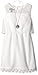 Amy Byer Girls' Lace Popover Sweetheart Neckline Dress