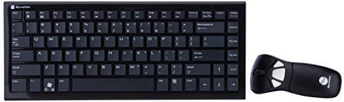 Gyration Wireless Air Mouse GO Plus and Wireless Compact Keyboard Bundle GYM1100CKNA - Energy Star Qualified by SMK-Link Direct