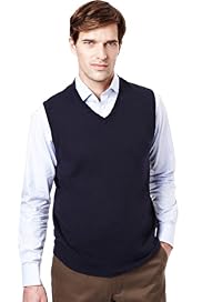 Collezione Cotton Rich V-Neck Tank Top with Cashmere