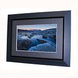 Ziga 22-Inch Digital Frame (Tuxedo Black Wood)