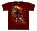 The Mountain Wolf Sunset Purple T-shirt M