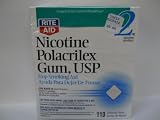 Rite Aid Nicotine Polacrilex Gum, USP 2mg Stop Smoking Aid 110