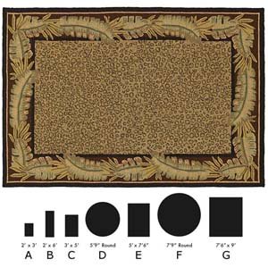 Paula Deen Home & Porch Lazoretto Rug - Sable