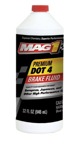 Mag 1 130 DOT 4 Premium Brake Fluid - 1 Quart, (Pack of 12) On Sale