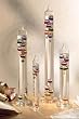 River City Clocks 17 Inch Liquid Galileo Thermometer with Seven Multi-Color Floats and Gold Tags -