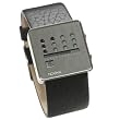 Nooka - ZOT C - Stainless Steel Face - Black Strap