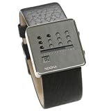 Nooka - ZOT C - Stainless Steel Face - Black Strap