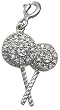 Sterling Silver Diamond...