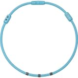 「[送料無料]【石川遼の磁気ネックレス】colantotte コラントッテ ワックルネック Ge+ 55cm Lサイズ ライトブルー ACWG31L」の画像
