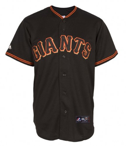 San Francisco Giants Youth Alternate Black MLB Replica Jersey