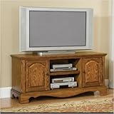 Home Styles Country Casual Wood LCD,Plasma TV Stand in Distressed Oak Finis ....