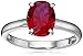 Amazon Collection Gemstone Oval Ring in Sterling Silver (9x7mm)