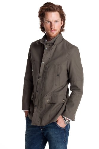 ESPRIT Collection Herren Jacke A33161, Gr. 102, Braun (wooden khaki 253) Preisvergleich