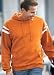Big Mens Pullover Hooded Sweatshirt with Mesh Arm Stripe by Sport-Tek  (Big & Tall and Regular Sizes