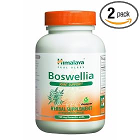 Himalaya Pure Herbs Boswellia, Joint Support, 60 Caplets, (Pack of 2)