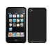 TeckNet 4G Touch Silicone Case & 2 x Screen Protectors for for New Apple iPod Touch 4 4th Generation - 8GB 32GB 64GB - Black