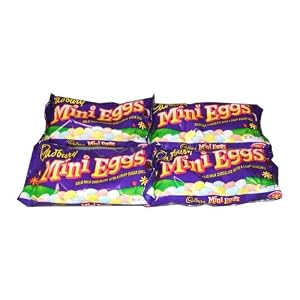 Cadbury Mini Eggs Easter Candy Chocolate Gift Four 18 Ounce Bags