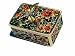 Jewelry Box Pewter Dragon Fly & Orange Flower