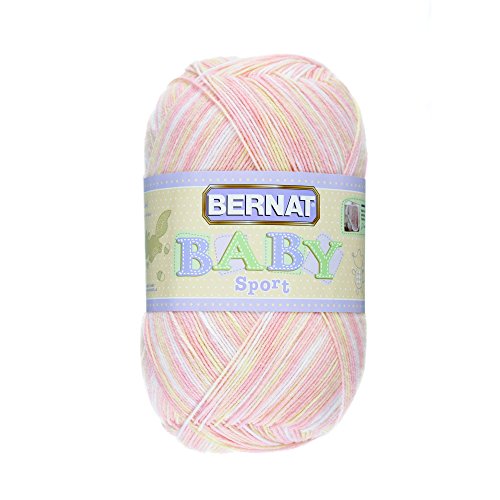 Spinrite Baby Sport Big Ball Yarn, Ombres, Sweet'n Sunny