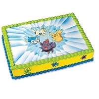 Pokemon Edible Image Cake Topper