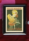 Folies Bergere Jules Cheret Ad Vintage ID CIGARETTE CASE