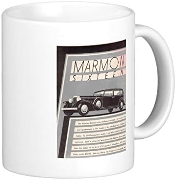 LeeFlower Marmon Sixteen Face Mugs Walter Dorwin Teague Marmon Motor Car Company Marmon Best Coffee Mug