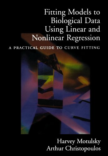 fitting models to biological data using linear and nonlinear regression a practical guide to curve fitting
