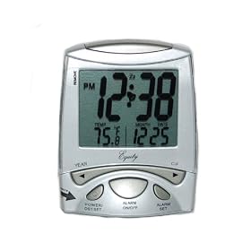 Equity 40001 LCD Insta-Set Travel Alarm Clock