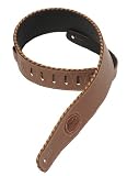 Levy's Leathers 2.5 Sig Srs Leather Guitar Strap,Brown