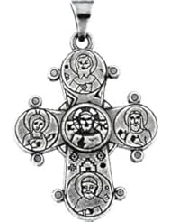 Dagmar Cross Pendant 14K Gold Yellow R16296