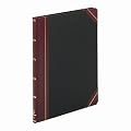 Boorum & Pease 21 Series Columnar Book, Record, 150 Page, Black/Red (21-150-R)